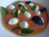 Gaspacho tomates rhubarbe