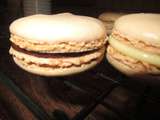 Macarons au citron /basilic de Christophe Felder