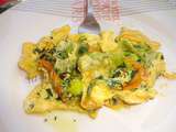 Omelette aux fleurs de courgettes