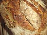 Pain aux graines au levain à l'ancienne