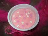 Panna cotta saveur coquelicots pour cmum octobrerose