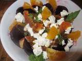 Salade betteraves,oranges et cresson