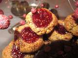 Thumbprints noisettes-framboise