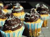 Cupcake noix de coco et chocolat