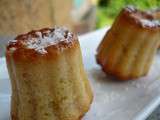 Cannelés à la noix de coco