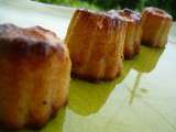 Cannelés aux fraises