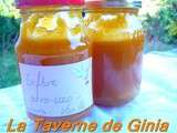 Confiture de potiron, coco, vanille