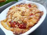 Crumble de tomates au chèvre