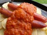 Currywurst/ curry de saucisses