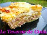 Lasagnes de pommes de terre au thon