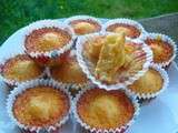 Muffins au lemon curd