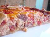 Quiche tomate et jambon