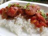 Rougail aux 2 saucisses