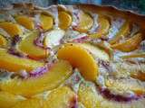 Tarte à la nectarine et au pain d'épices