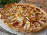 Tarte aux pommes, camembert et curry, Ronde interblog #29