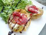 Tartelettes tatin aux légumes du soleil et chèvre