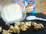 Yaourts au pop corn caramel