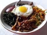 Bibimbap végétarien – Riz aux légumes (Corée)