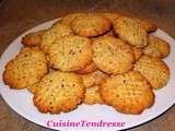 Biscuits semoule aux noisettes