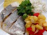 Bream with pineapple (Jamaïque) – Dorade à l’ananas