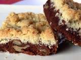 Brownie en crumble