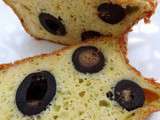 Cake courgette et olives noires