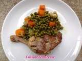 Canard aux petits pois (cocotte minute)