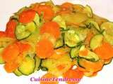 Carottes et courgettes braisées