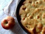 Cobbler aux pommes et caramel (usa et Angleterre)