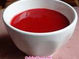 Coulis de framboises