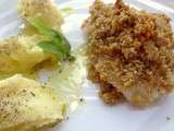 Filets de cabillaud en crumble