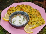 Galettes de courgettes cétogènes