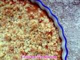 Gratin d'abricots en crumble d'amandes