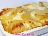 Gratin de pommes de terres au munster et cumin