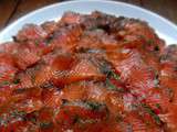 Gravlax au miel