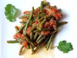 Haricots verts à la tomate (Maroc)