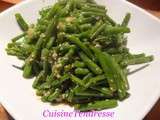 Haricots verts du Sichuan (Chine)