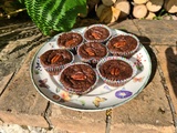 Muffins céto chocolat pécan