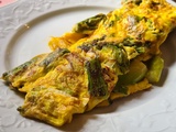 Omelette aux asperges