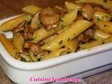 Penne sauce champignons