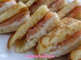 Petits sandwiches moelleux au saumon