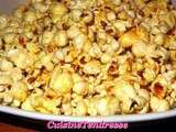 Pop corn au beurre et au curry