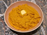 Purée de potimarron et poireau