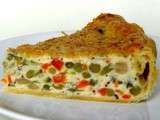 Quiche au surimi et aux légumes