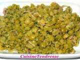 Salade de pois cassés