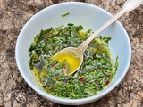 Sauce chimichurri (Argentine)