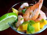 Shrimps ceviche (Belize) – Ceviche aux crevettes