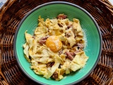 Tagliatelle alla carbonara (protéinées)