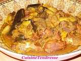 Tajine d'agneau et aubergines