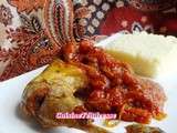 Tajine de pintade aux oignons et tomates confits au miel et épices